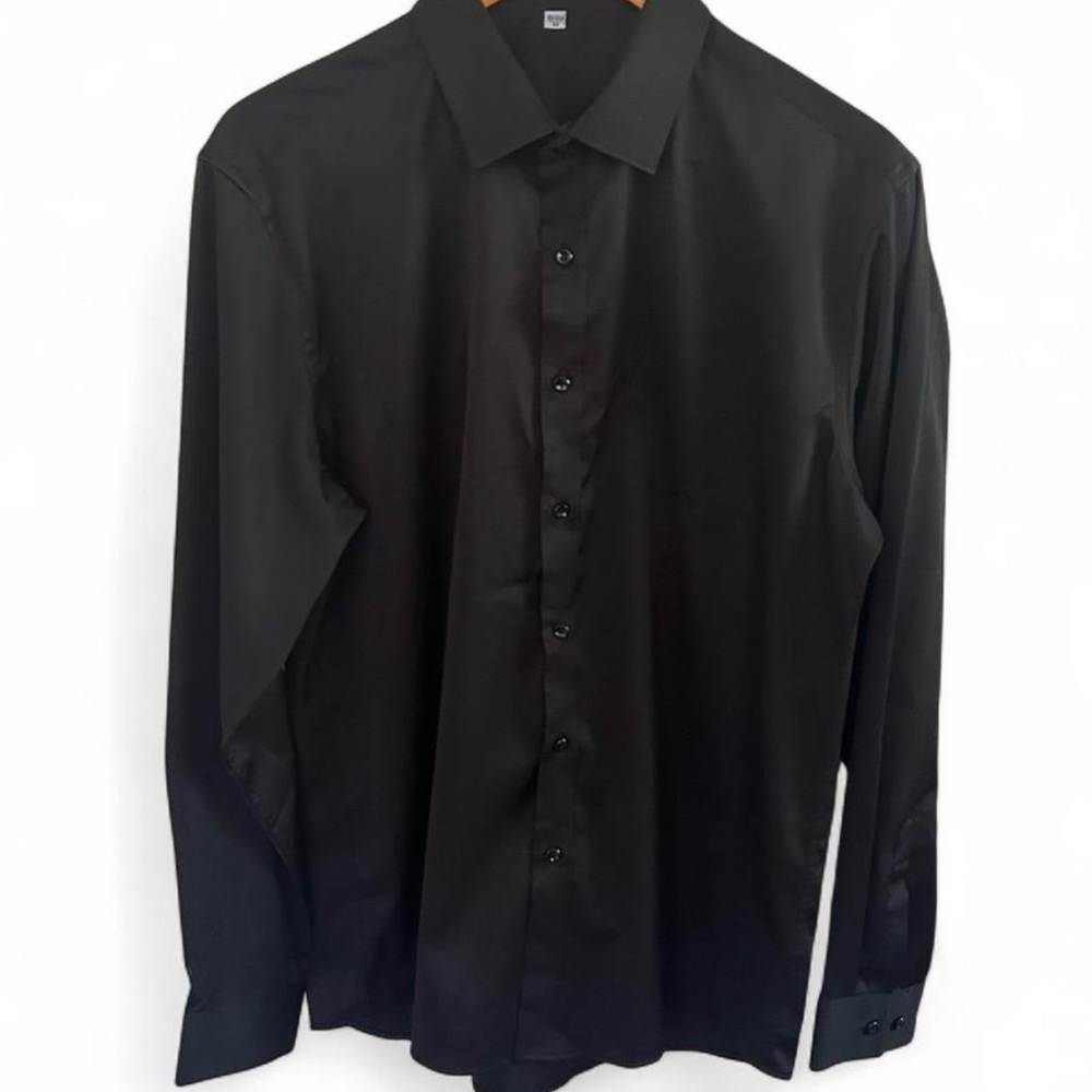 Classic Black Long Sleeve Shirt
